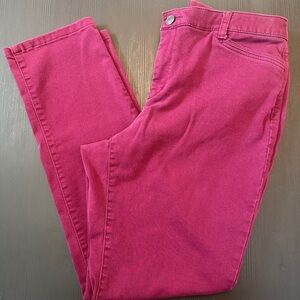 Women’s CJ Banks Signature Slimming Maroon Straight Leg Pants Size 14W